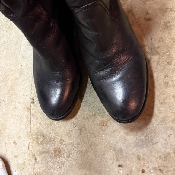 9 West Tall Black Boots - Picture 6 of 8